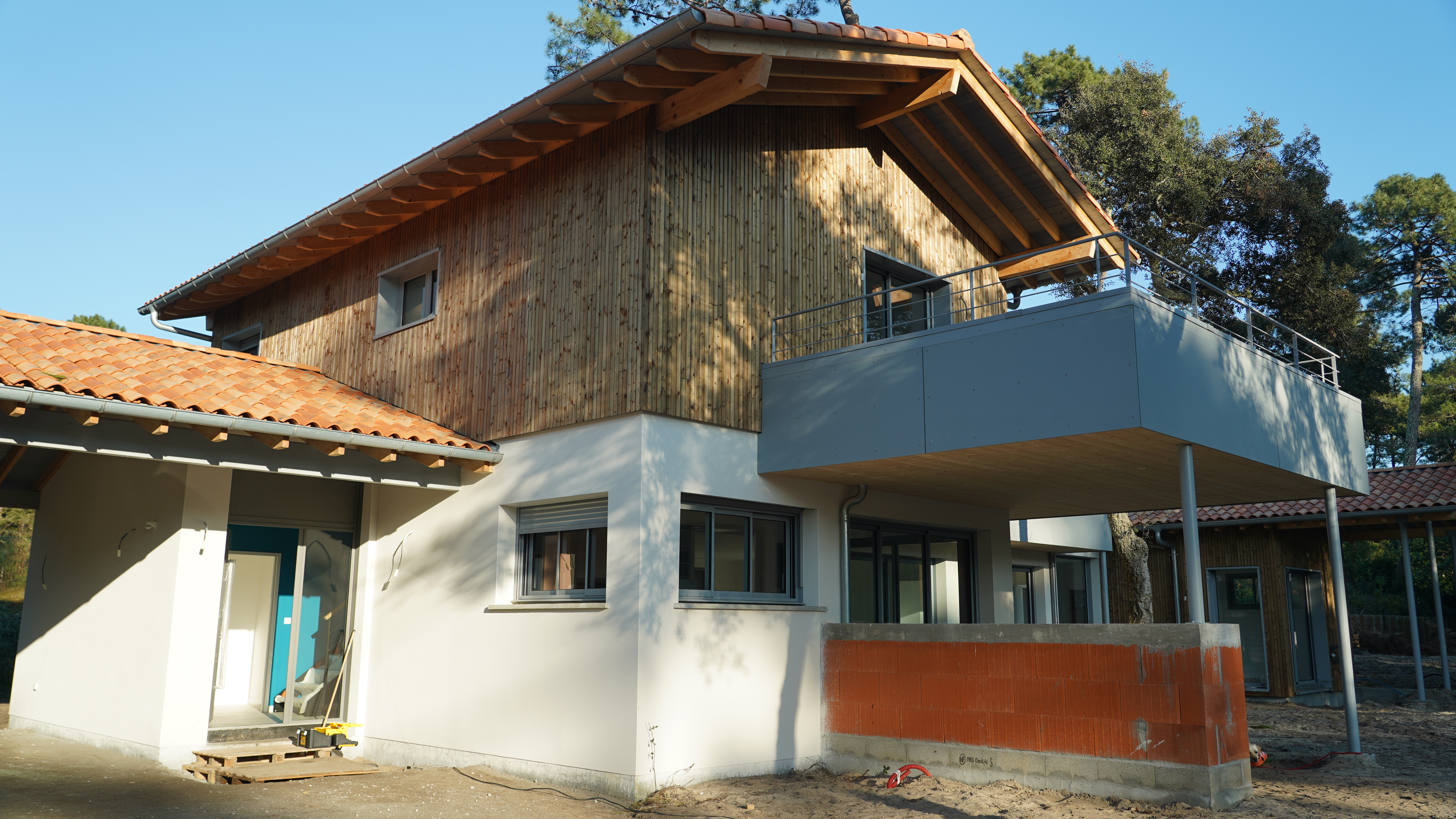 Maison à ossature bois